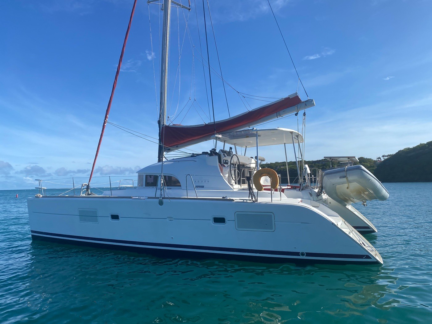 Used Sail Catamaran for Sale 2014 Lagoon 380 Boat Highlights